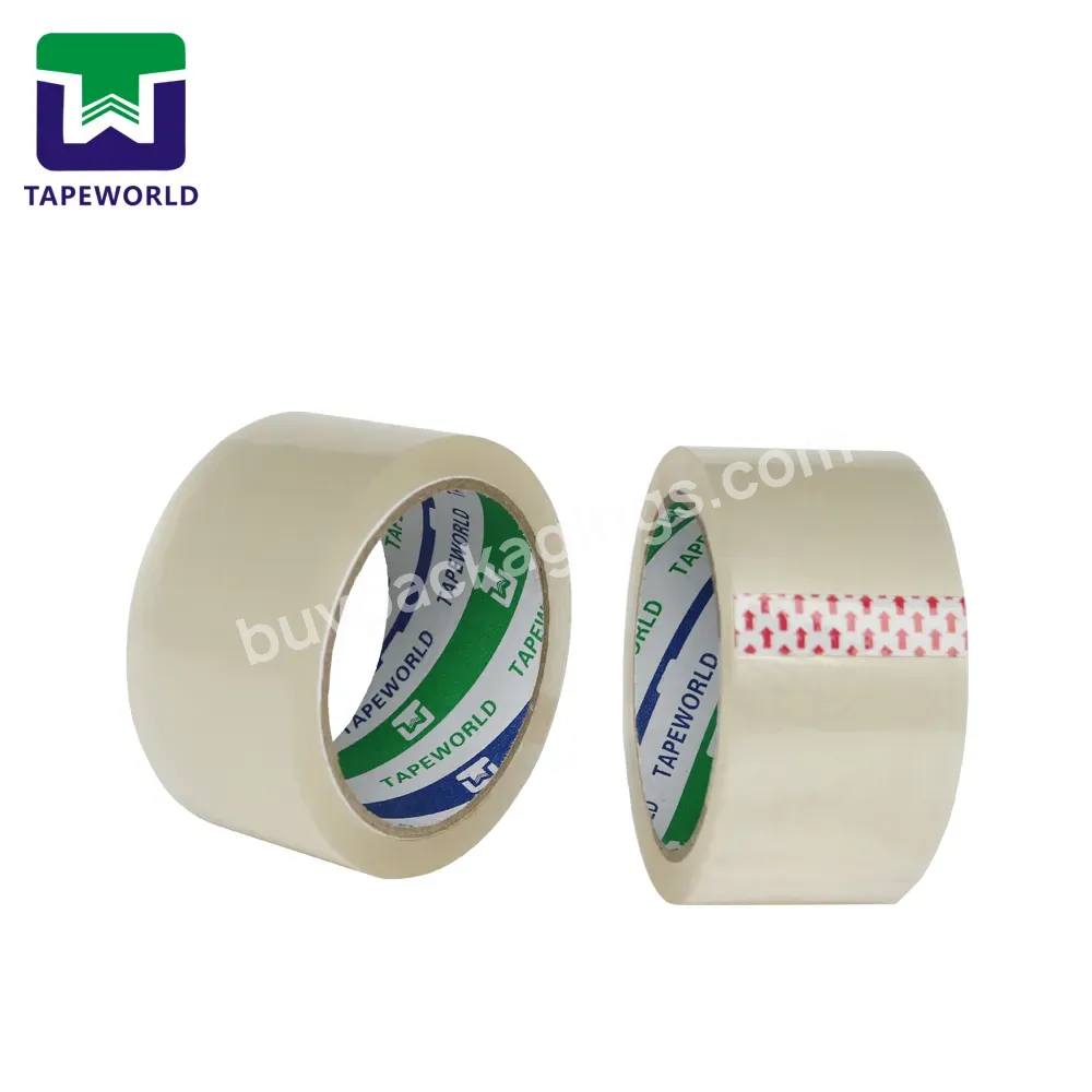 Transparent Clear Box Sealing Jumbo Roll Adhesive Tape For Heavy Duty Shipping Moving Bopp Packing Tape