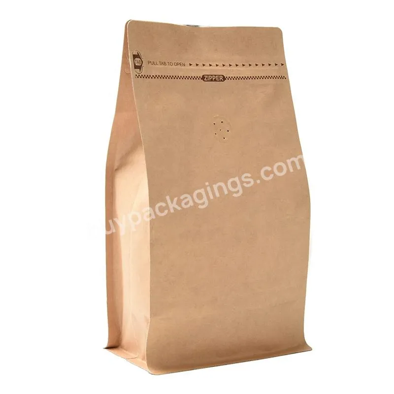 Transparent Eight Sides Sealing Frosted Zipper Bag Packaging Bag For Food And Snacks