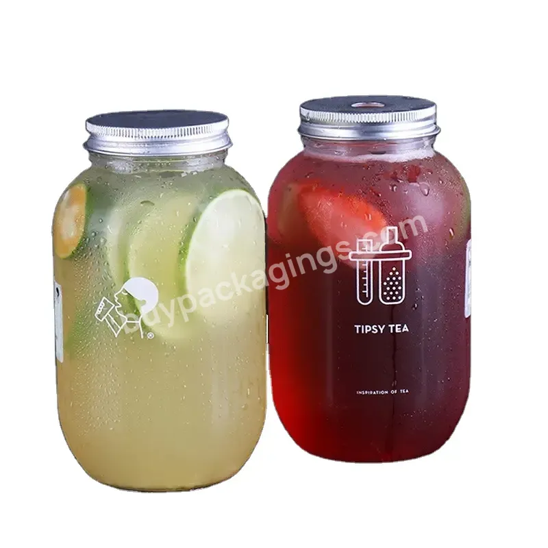 Transparent Juice Beverage 350ml 500ml 600ml 700ml Bottle Plastic Pet Bottle Milk Tea Bottle