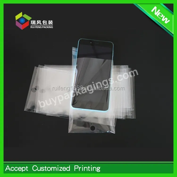 Transparent Opp Packaging Bag Adhesive Lip Tape &clear Plastic Bag