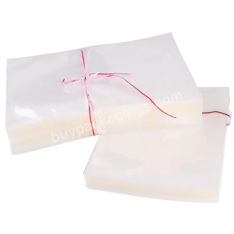 Transparent Plastic Heat Sealed Bags Food Packaging Vacuum Bags