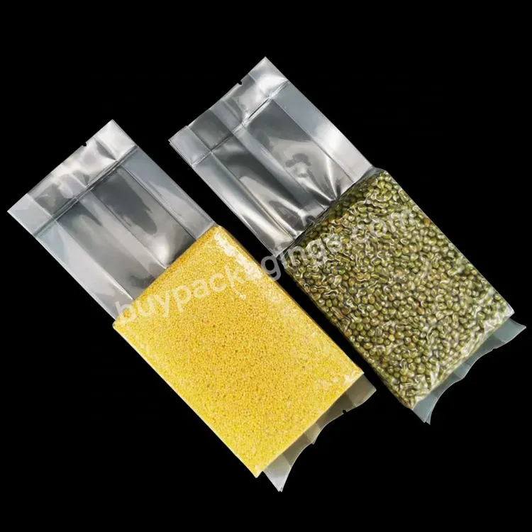 Transparent Plastic Pa / Pe Bag Food Rice Vacuum Packaging Storage Bag