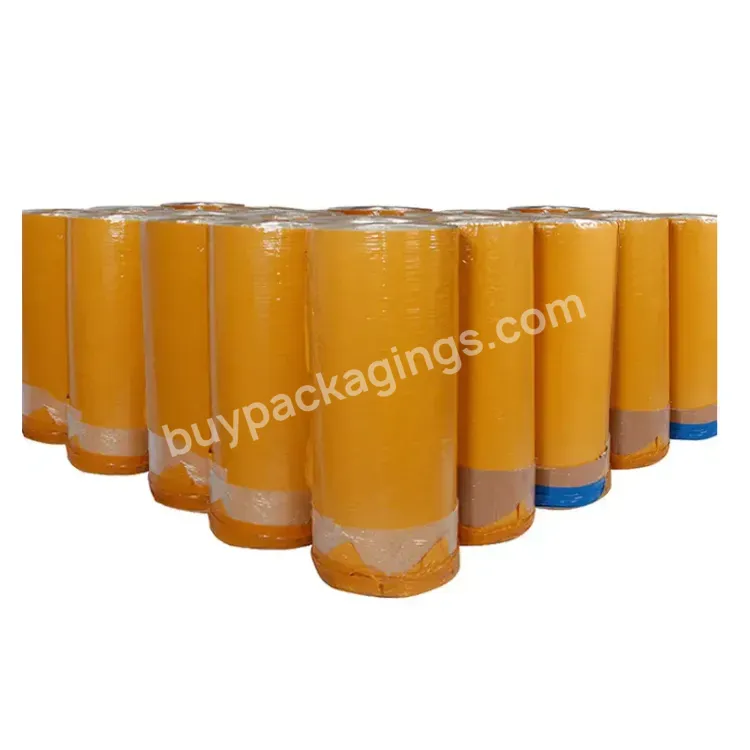 Transparent Plastic Sealed Master Jumbo Tape Roll For Packing