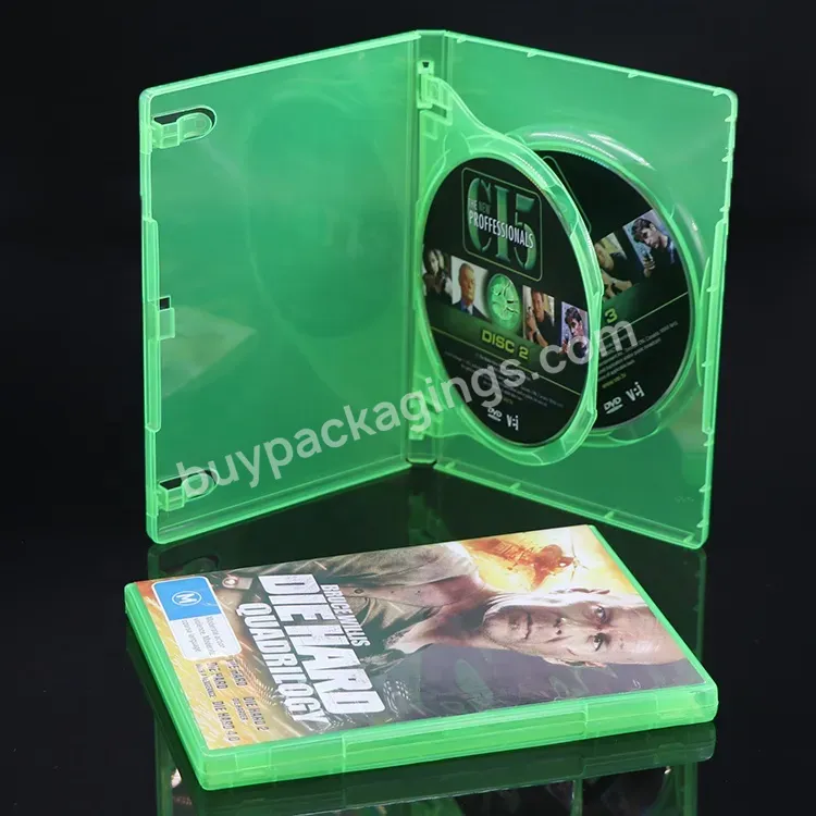Transparent Plastic Slim Game Case Gta 5 Double Game Packing Cd Box With Disk For Ps3 Ps5 Ps2 Ps4 Game Accessories Xbox 360