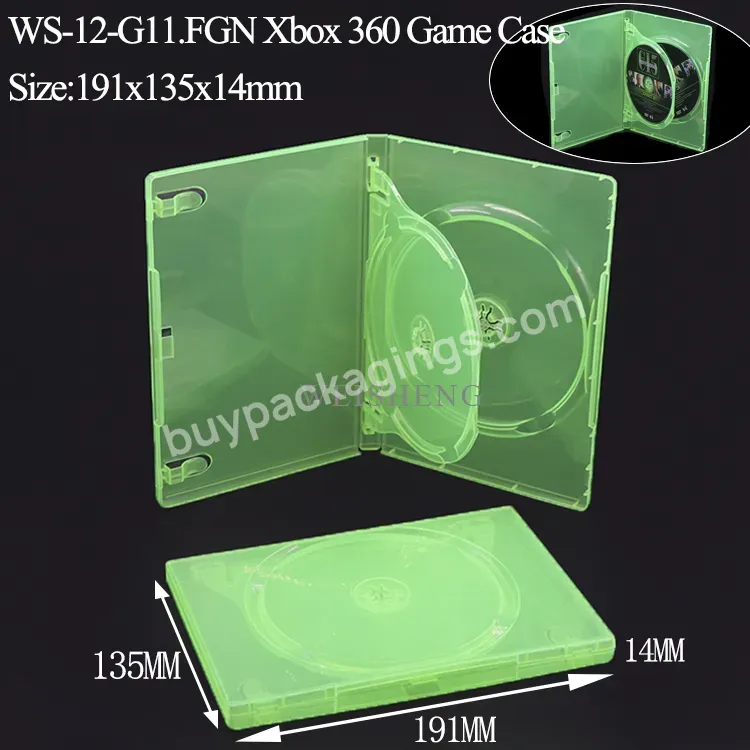 Transparent Plastic Slim Game Case Gta 5 Double Game Packing Cd Box With Disk For Ps3 Ps5 Ps2 Ps4 Game Accessories Xbox 360
