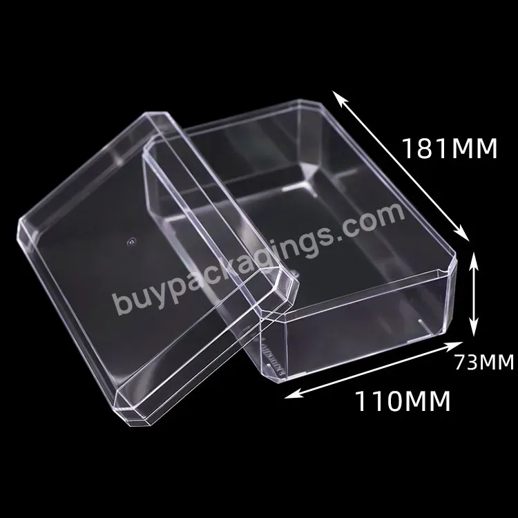 Transparent Snack Containers Plastic Snacks Sugar Pancake Clear Cookie Packaging Boxes Chocolate