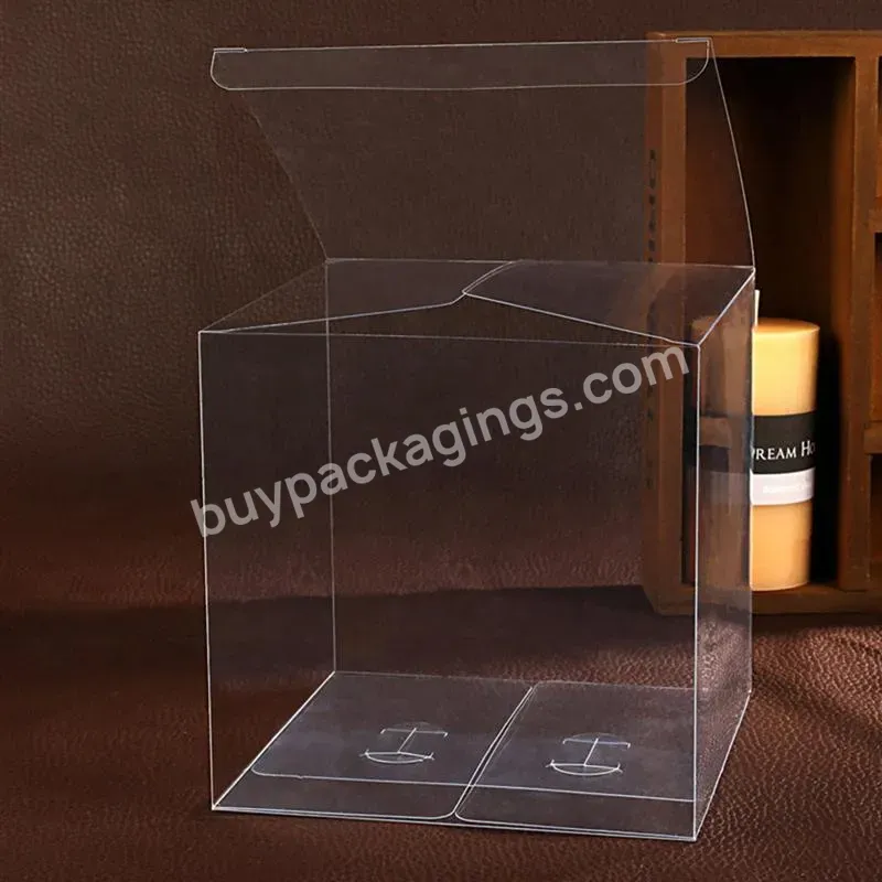 Transparent Square Pillow Shape Guests Return Gift Box For Baby Shower Wedding Birthday Party