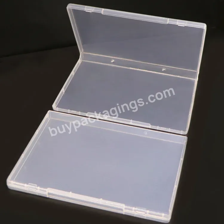 Transparent Waterproof Clear Display Plastic Box Plastic Dura Box Cabinet Plastic Business Card Holder Box