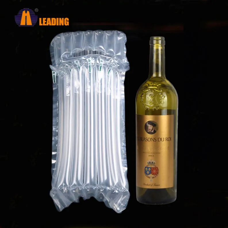 Transport Breakable Shipping Inflatable Bubble Buffer Cushion Film Air Column Bags For Luggage Airplane Glass Wine Bottles