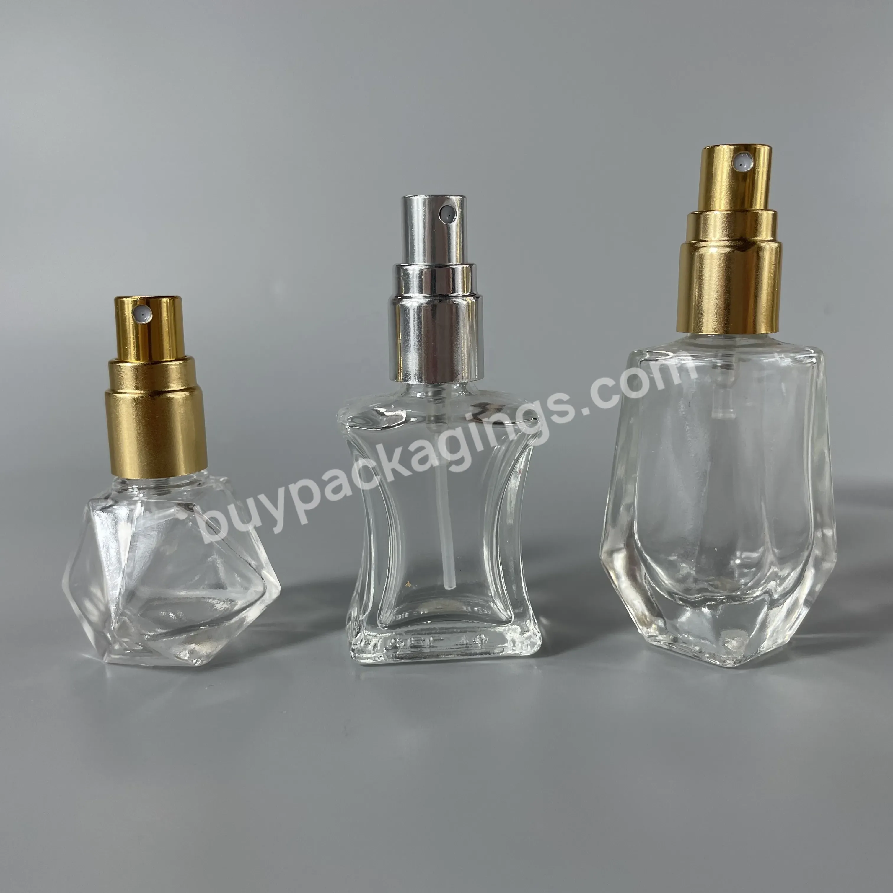 Travel Mini Perfume Atomizer Mist Spray Pump Bottles Portable Empty Refillable Glass Perfume Containers