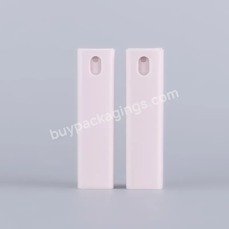 Travel Portable 10ml Small Plastic Square Perfume Bottle Deodorant Liquid Dispenser Mouth Fresh Mist Spray