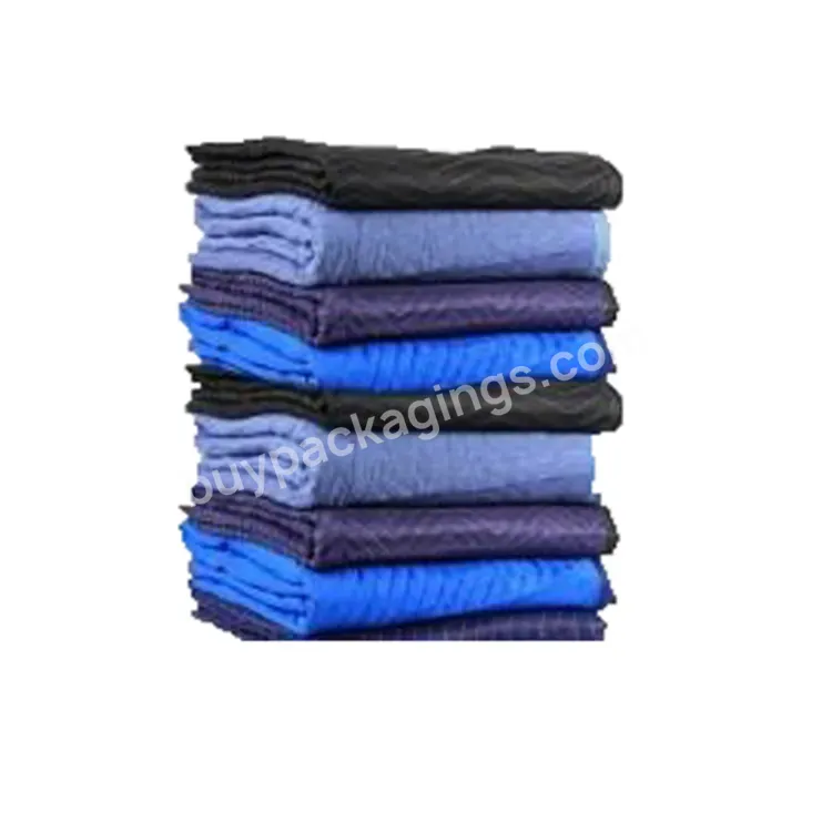 Truck Cover Furniture Pads Moving Blankets For Protect Valuable Goods Manufacturer Moving Blanket 72 X 80 Inch