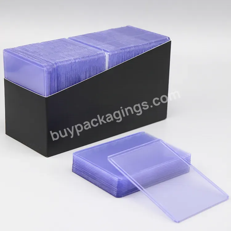 Ultrapro Semi Rigid Rookie Sports Card Holder Toploader Bcw Thick Trading Card Holder Sleeve Saver Pvc Card Top Loader