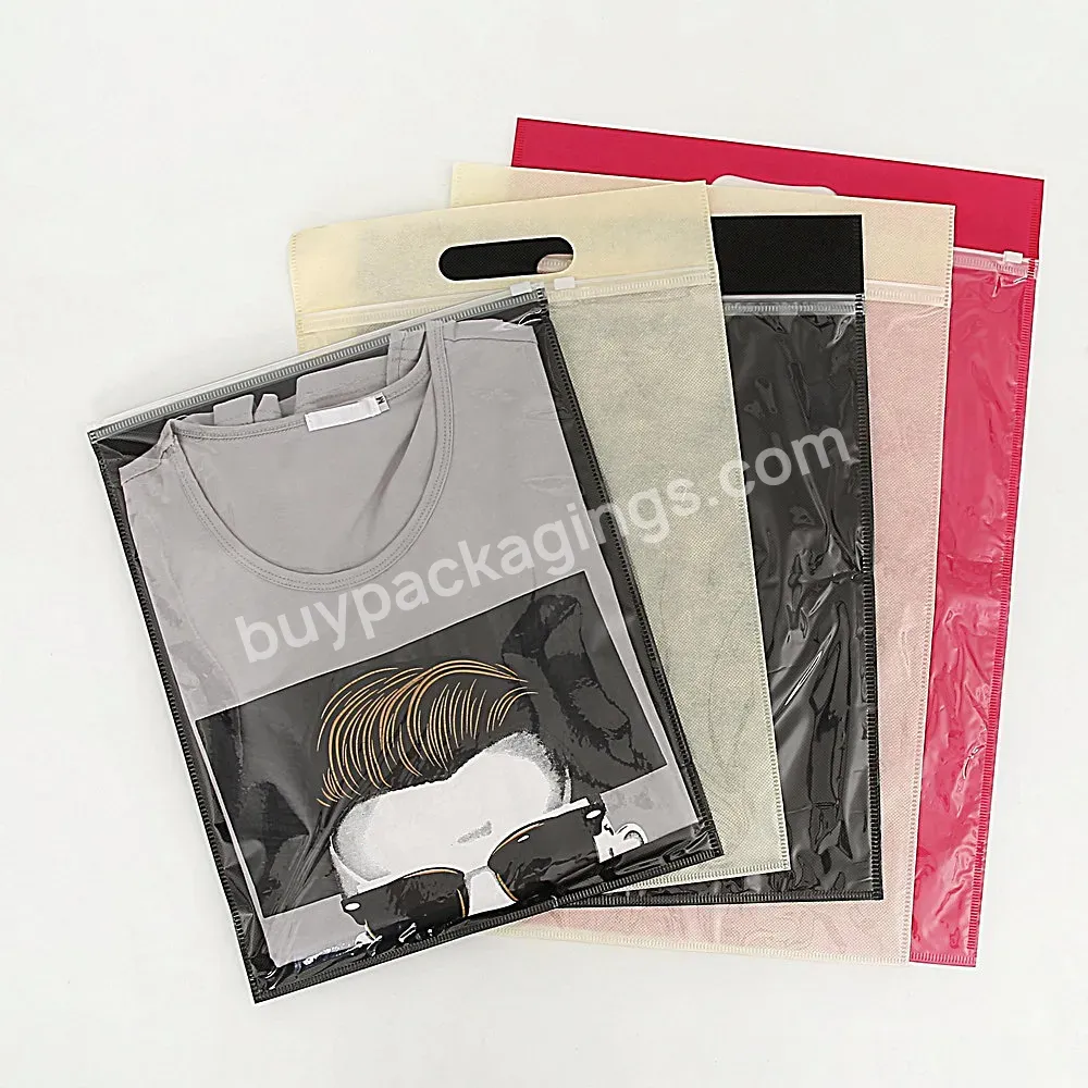 Underwear Zipper Bikini Swimming Clothes Packaging Bag Package Custom Logo Clear Matte Zip Lock Plastic Pe Shopping Customized