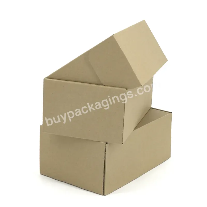 Unique Corrugated Shipping Boxes Custom Logo Cardboard Mailer Box