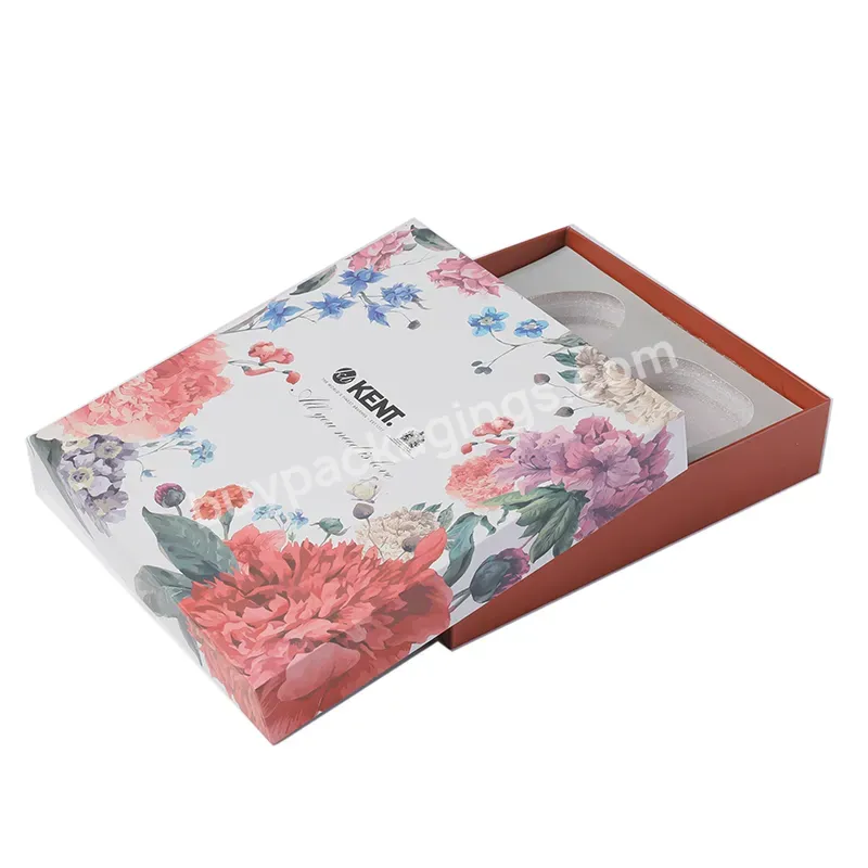 Unique Customized Made Cosmetic Makeup Recycled Kraft Paper Box For Glass Roll On Dropper Perfume Bottle