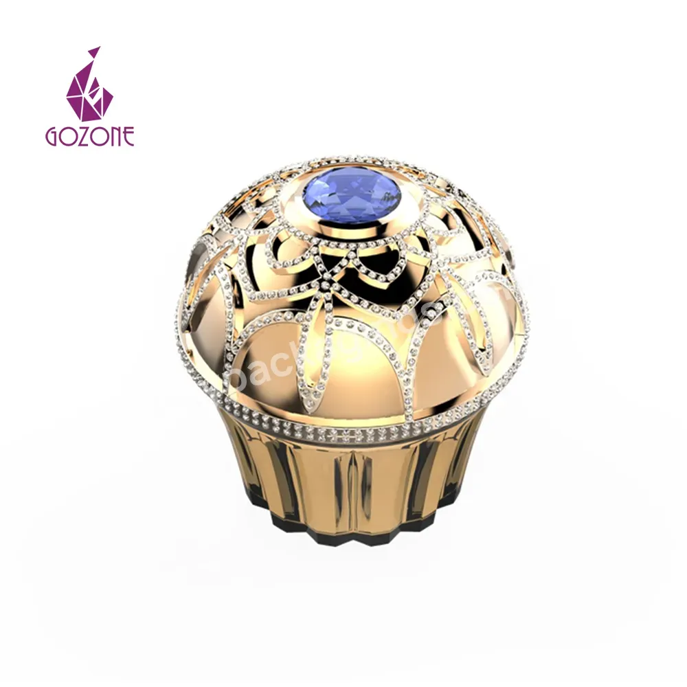 Unique Design High End Gold Arabic Luxury Bakhoor Jar