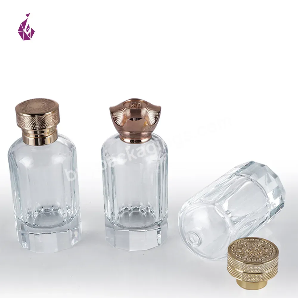 Unique Perfume Bottles Shenzhen Guangzhou Zamac Perfume Cap Luxury Perfume Bottle 100 Ml