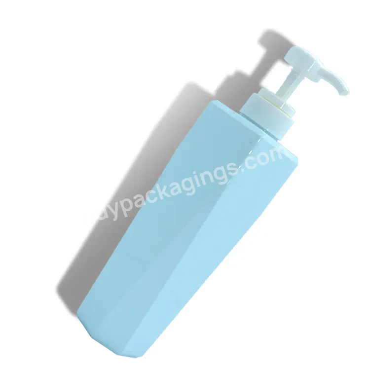 Unique Shape 500ml 700ml Empty Shampoo Bottle With Lotion Pump Bottle Drip-free Lotion Container Hand Soap Dispenser