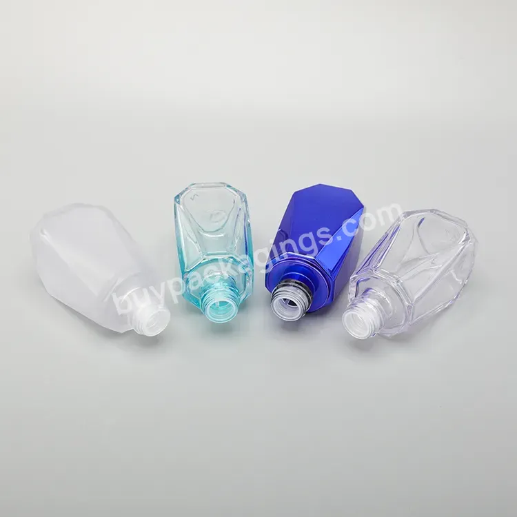 Unique Shape Serum Bottle Container Plastic Skin Care Packaging Serum Oil Dropper Bottle 30ml