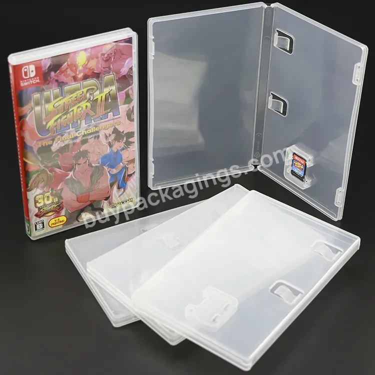 Universal Clear Game Card Case Holder For Sega Ps4 Game Cube Boy Console Packing Ds 3ds Box For Nintendo Switch Ds Pro 64