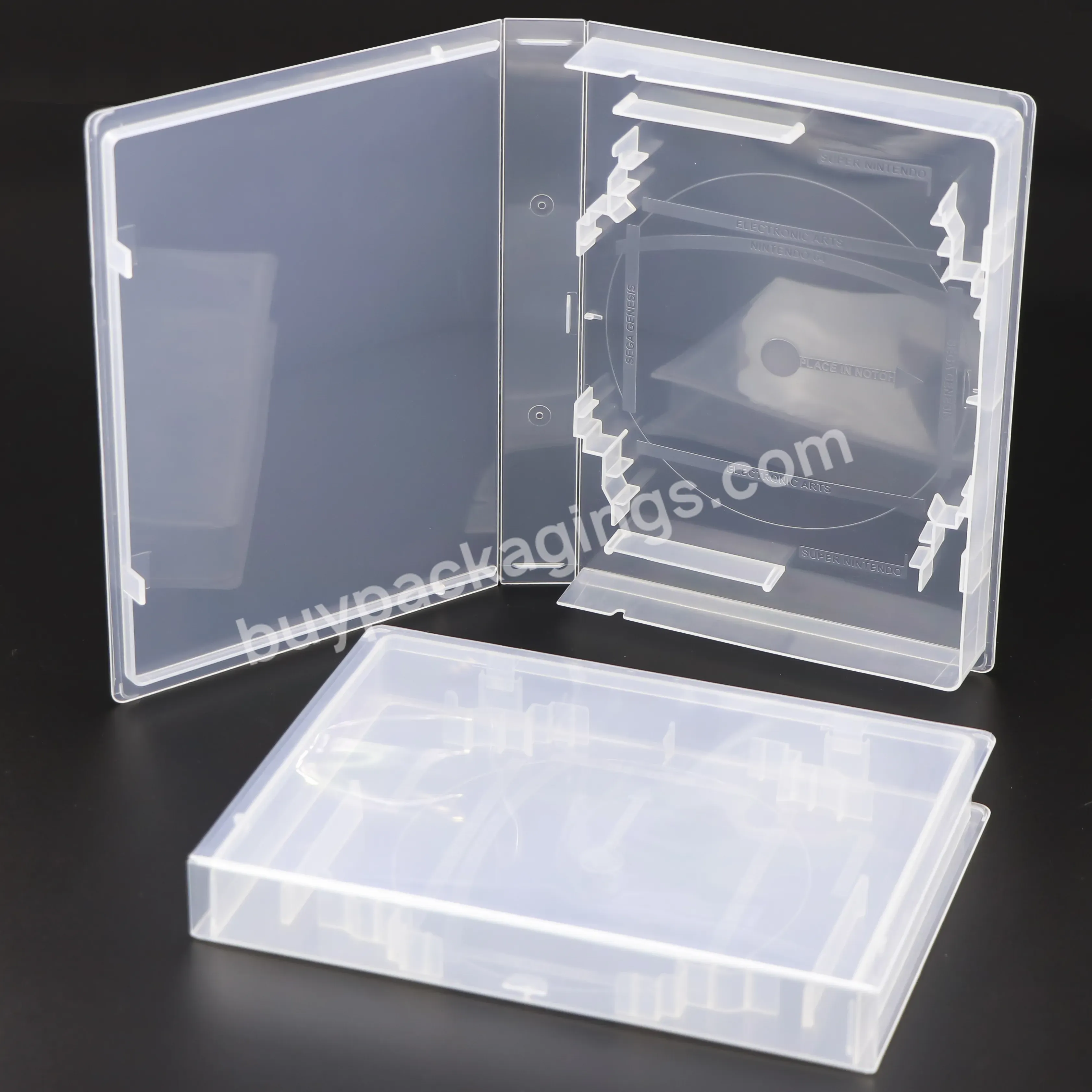 Universal Video Game Cases N64 For Gb Gamecube Sega Replacement Rugged Tablet Case Storage Box Clear Game Case