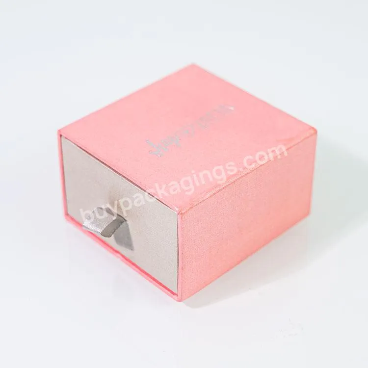 Updated Wholesale Paper Cardboard Drawer Box Luxury Drawer Box Packaging Custom Jewelry Packaging