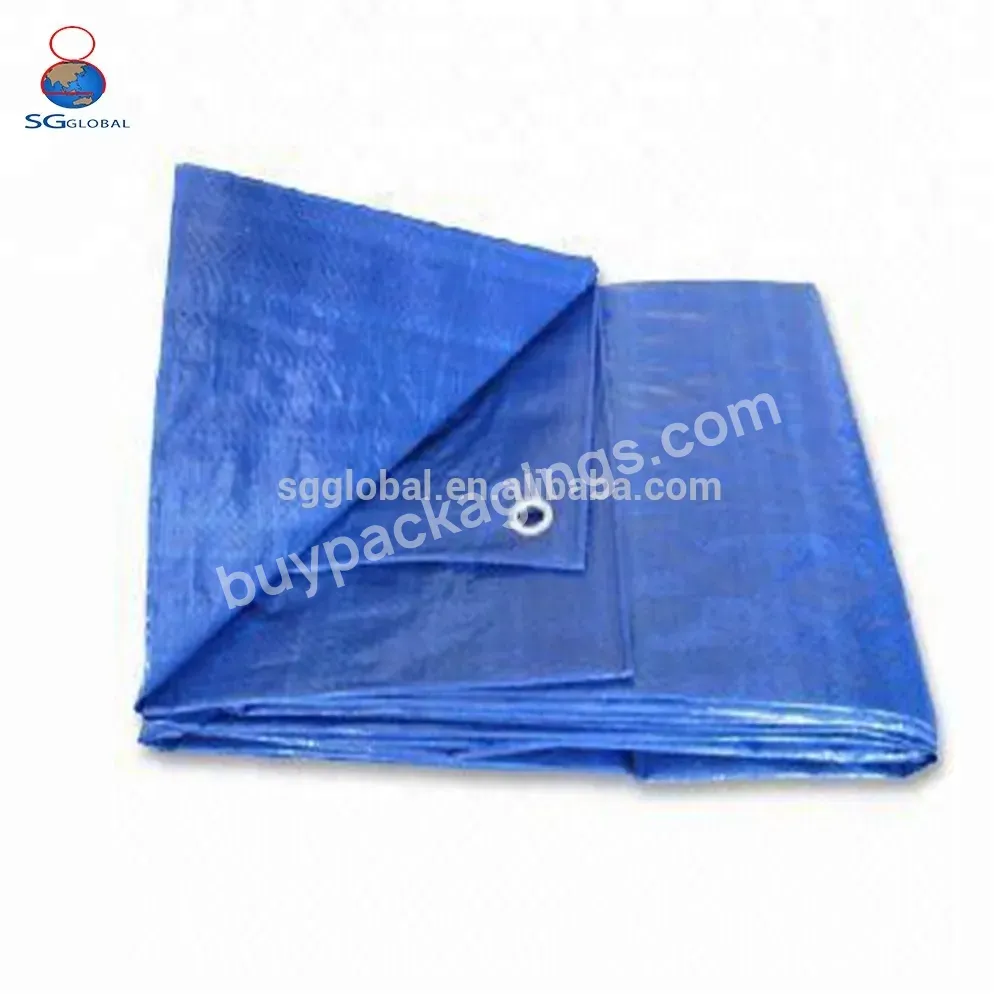 Uv Resistant Thick Waterproof Super Heavy Duty Brown Poly Tarp Cover