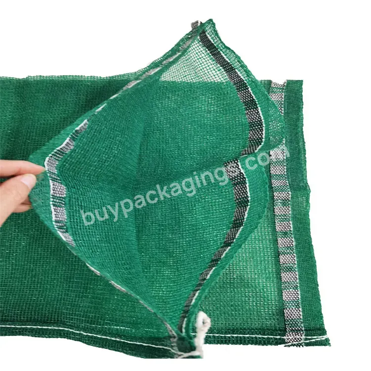 Uv Treated Raw Material 20kg 30kg 50kg Red Woven Polypropylene Pp Leno Onion Mesh Bag