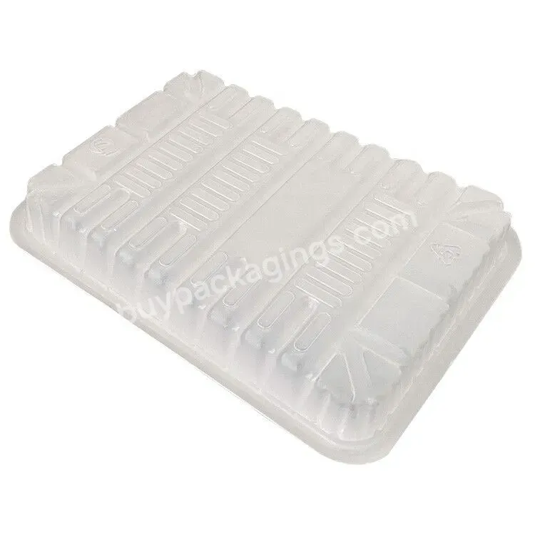 Vacuum Forming Clear Vegetable Fruit Meat Packaging Disposable Plastic Food Tray