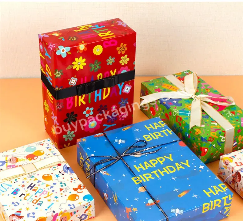 Valentine's Day Gift Wrapping Paper Supplier Of Birthday Gift Wrap Wrapping Paper Printed Coated Gift Paper