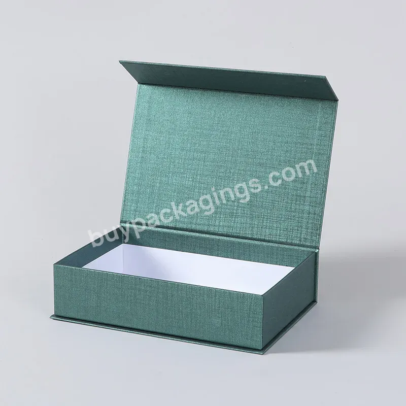 Various Printing Processes Custom Luxury Magnetic Gift Packaging Paper Gift Box Customizable Logo And Gold Stamping