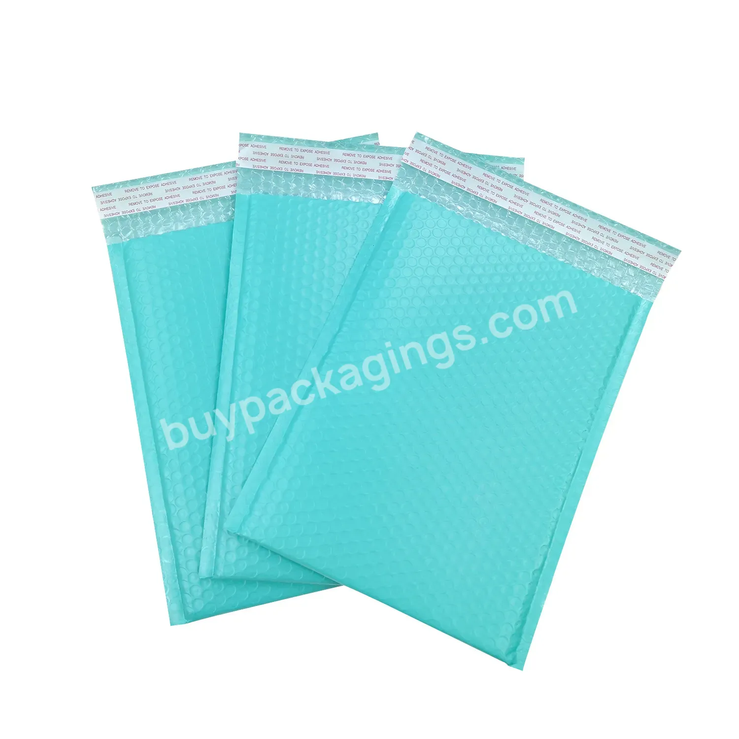 Varisized Teal Poly Bubble Mailers Low Moq Envelopes Bags Self Seal Padded Envelopes Packaging Shipping Bag