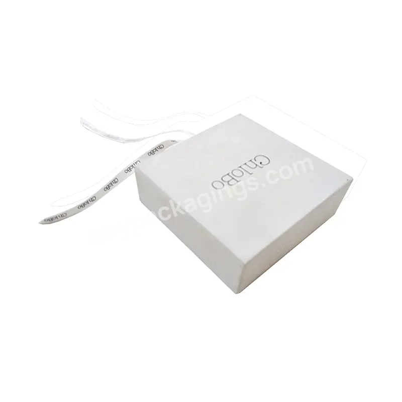 Velvet Jewelry Box Gift Box Wholesale Custom Packaging Foam Eva Luxury Packaging Paper With Drawer Box Grey Board 500pcs Accept