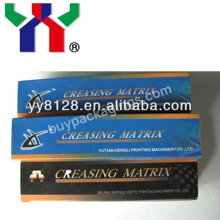 Vey Good Quality Plastic Die Cutting Creasing Matrix,Size:0.5*1.5