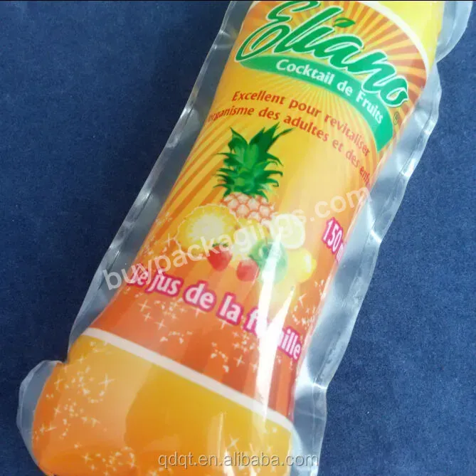 Vivid Shape Beautifully Printed Juice Packaging Sachet