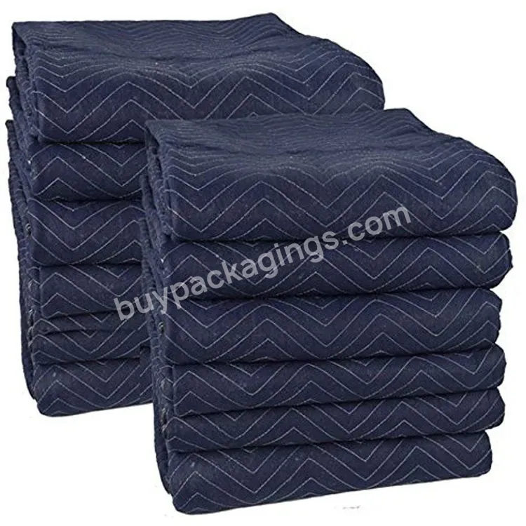 Walrus High Quality Credible Custom Printed Furniture Shrinkable Stretchable Moving Blanket