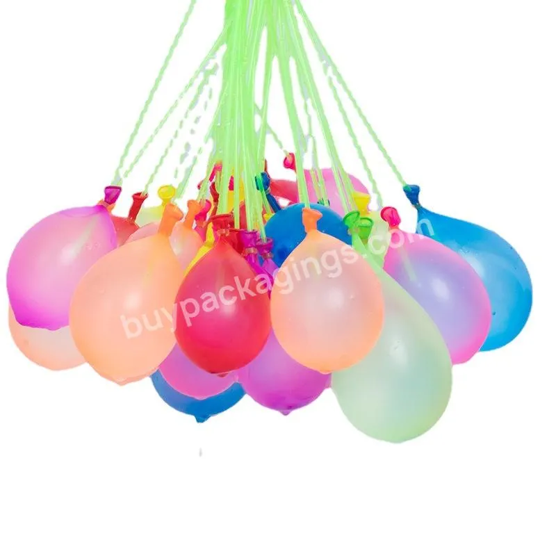 Water Balloons Summer Holi Party Game Toy Biodegradable Latex Neon Small Ballon Easy Quick Fill Self Sealing