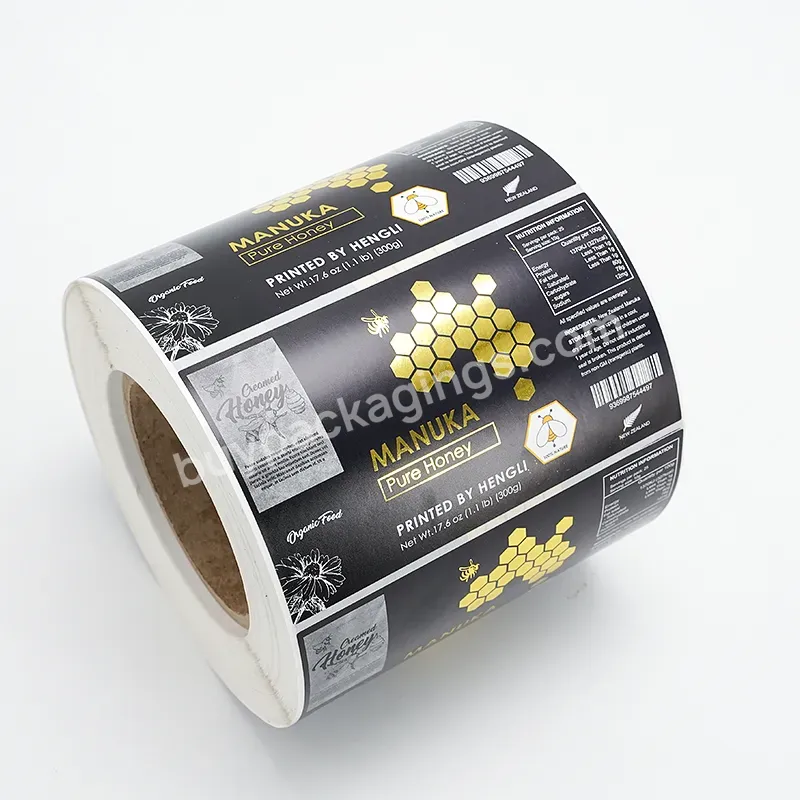 Waterproof Custom Adhesive Vinyl Sticker Roll,Labels Sticker Paper Product Packaging Printing