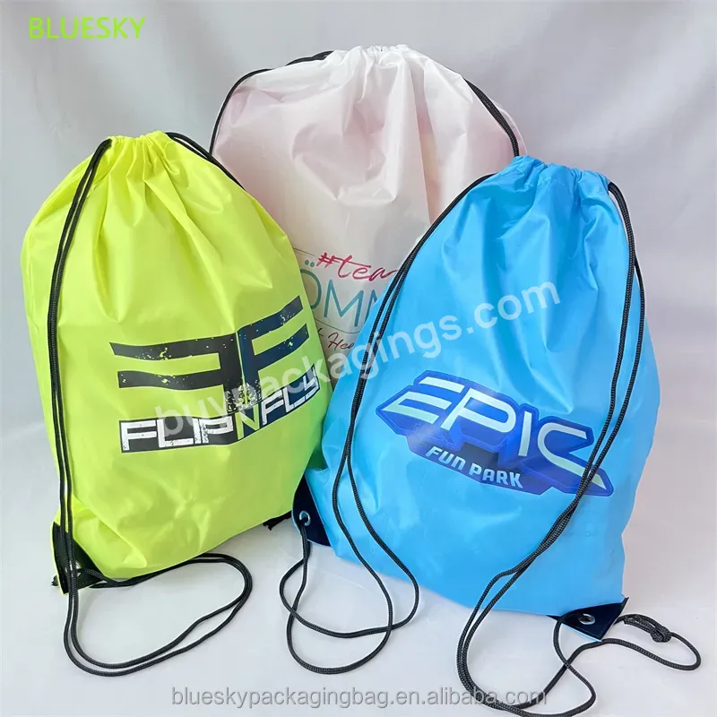 Waterproof Travel Sport Bags Drawstring Bag Shoes Underwear Nylon Bags Organizer Clothes Packing