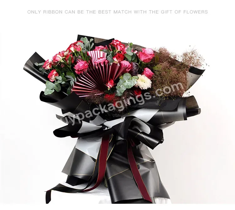 Waterproof Wedding Party Bouquet Flower Gift Tissue Wrapping Paper