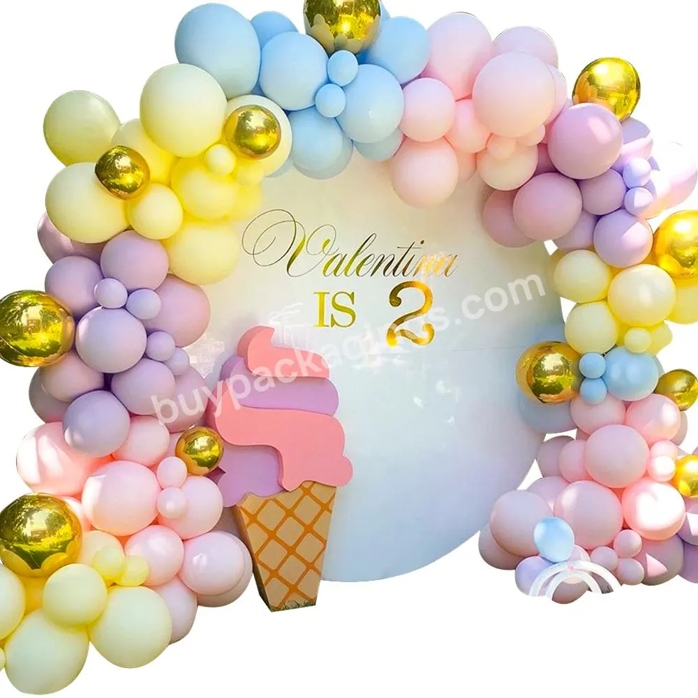 Wedding Birthday Party Decorations Macaron Balloon Arch Garland Kit Balloon