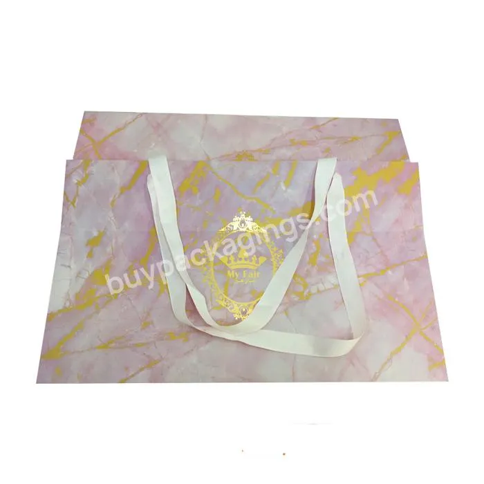 wedding fancy premium gift bags custom logo boxes gift paper kraft bag