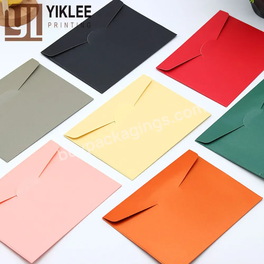 Wedding Party Invitation Card Holder Greeting Cards Gift Diy Envelopes Customized Colorful Pearlescent Paper Blank Envelopes