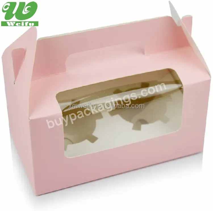 Wedding Rigid Rectangle Product Packaging Paper Gold Glossy Eco Dessert Clear China Custom Food Gift Ribbon And Pastry Cake Box