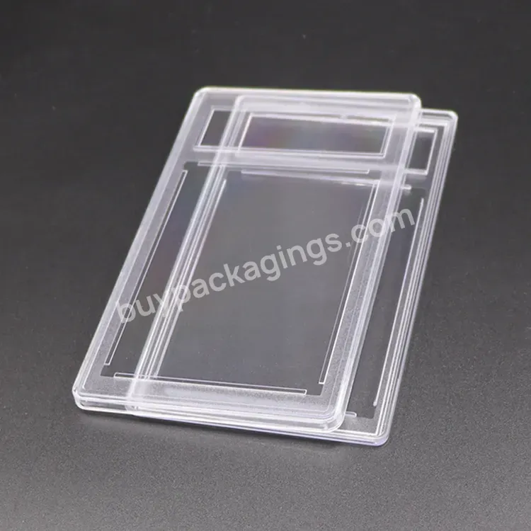 Weisheng Custom Logo Plastic Graded Card Slab Graded Sports Card Slab For Pokemon - Buy Graded Sports Card Slab,Graded Card Slab,Sports Card Slab.