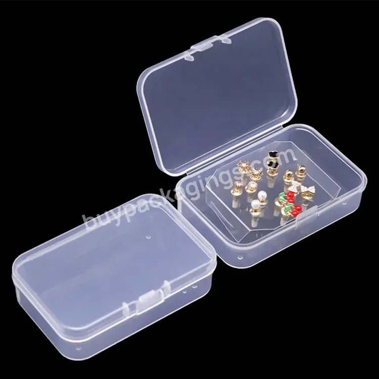 Weisheng Empty Small Plastic Bead Compartments Display Packing Case