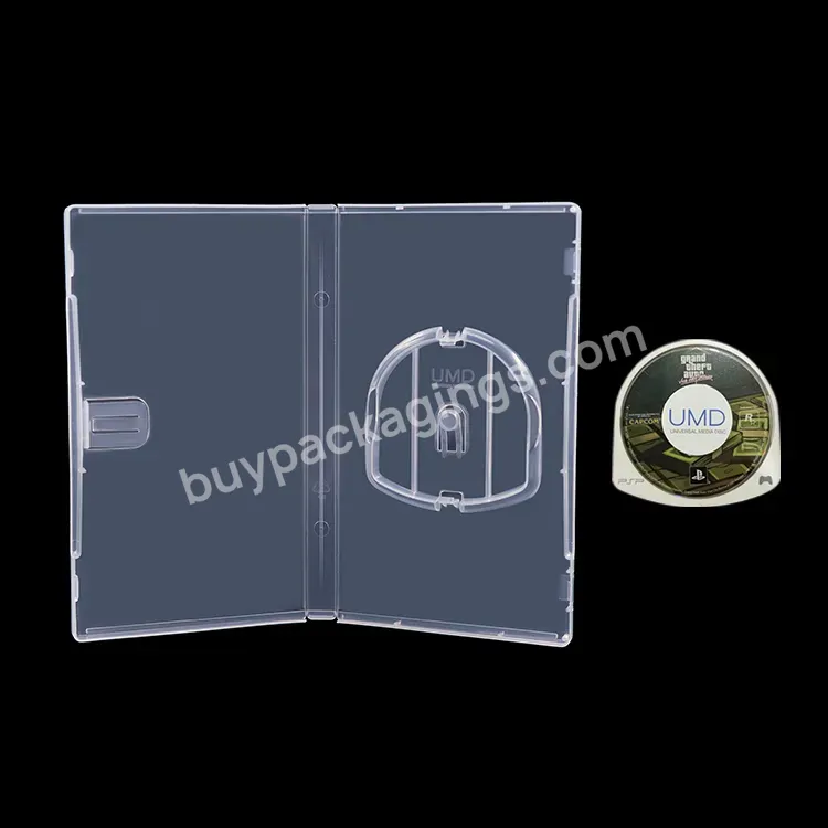 Weisheng High Quality 15mm Umd Game Card Cd Disc Packaging Case For Playstation 2 Ps2 Ps3 Ps4 Umd Psp Games