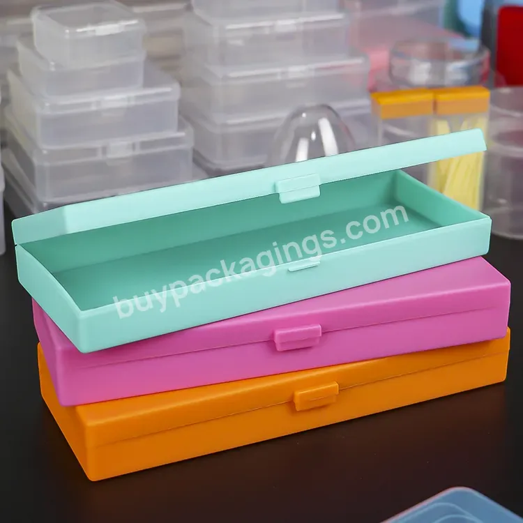 Weisheng Hot Sell Mini Storage Boxes Plastic Case Box Clear Travel Packaging Small More Size Plastic Jewellery Box