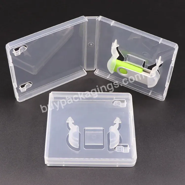 Weisheng Plastic Packaging Twister Usb Case Pen Flash Drive Holder Box 1gb,2gb,4gb,8gb,16gb,32gb,64gb U Disk Usb Case